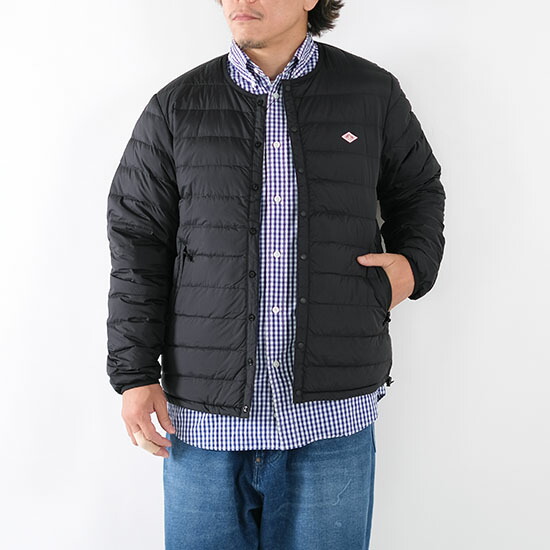 楽天市場】ダントン DANTON メンズ クルーネック インナーダウン