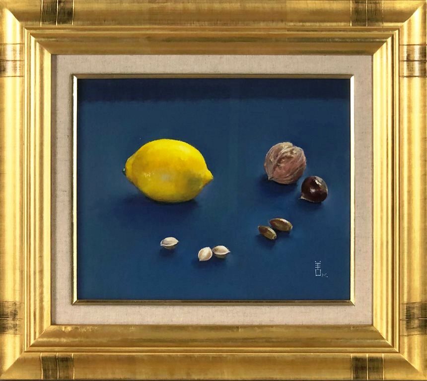 楽天市場】小館善四郎 「木の実れもん」 油彩3号 : 小野画廊