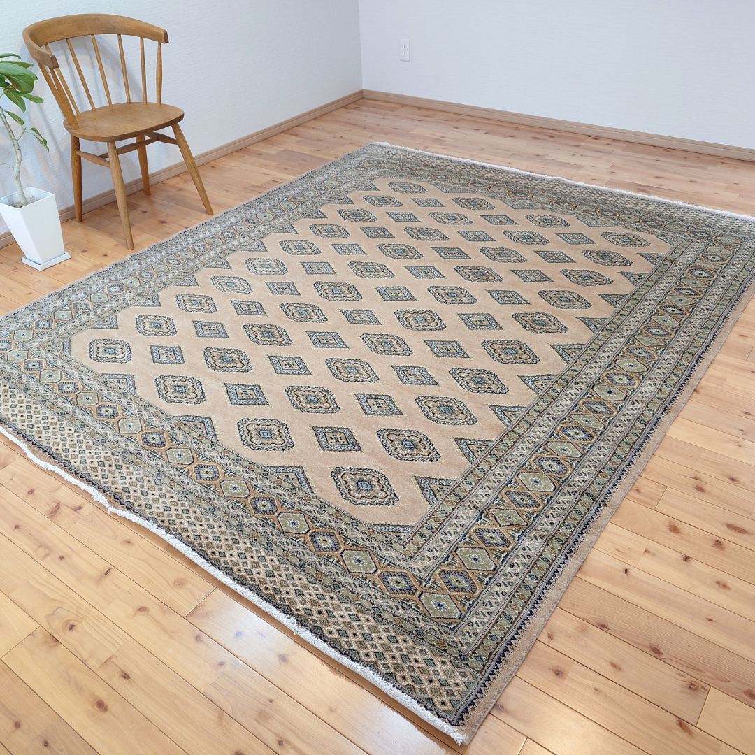 楽天市場】軽くて畳める手織りラグ パキスタン絨毯 玄関マット