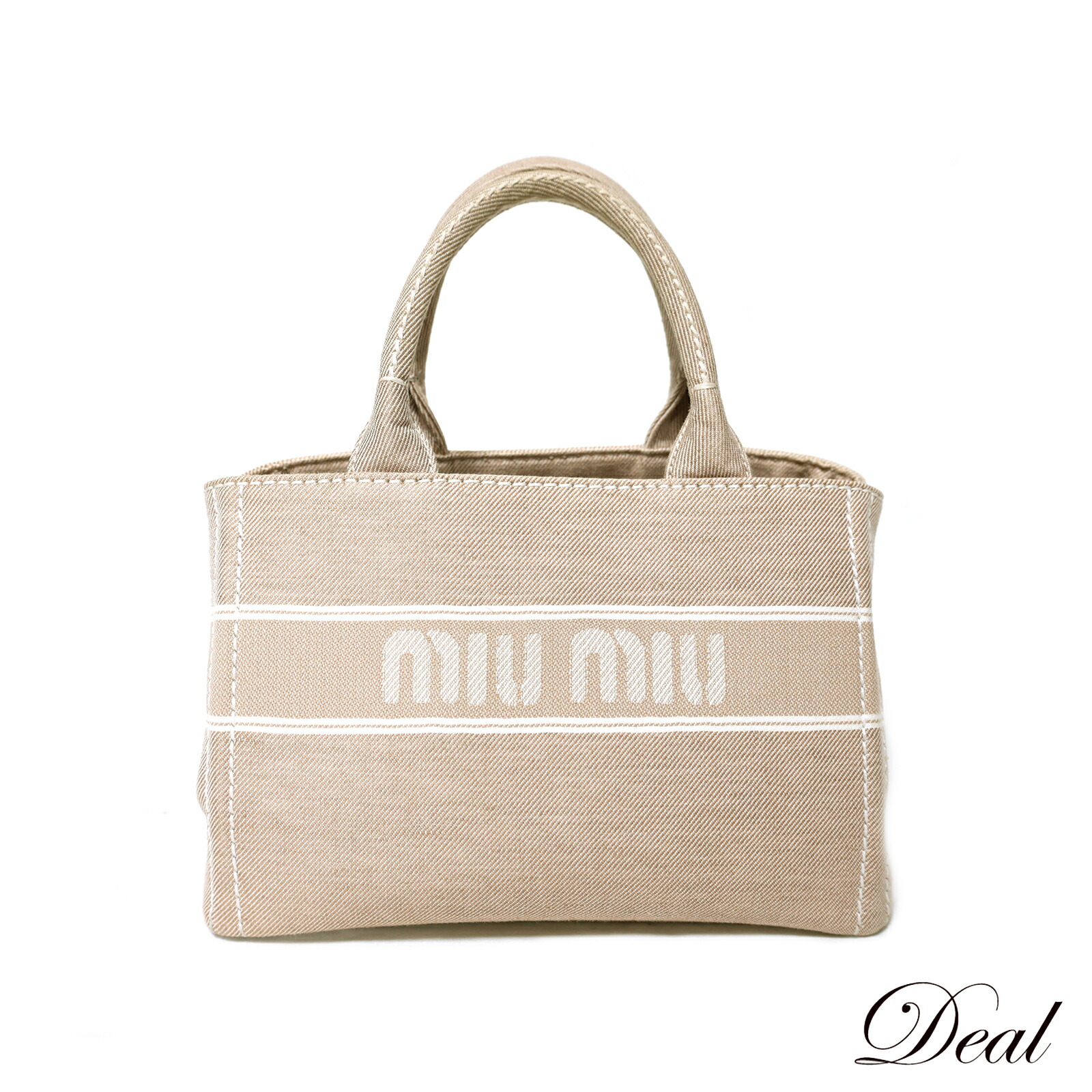 楽天市場】ミュウ ミュウ デニム トート バッグの通販