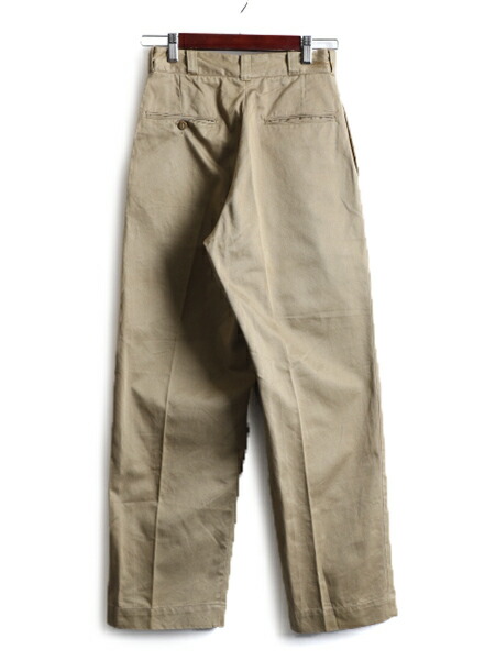 楽天市場】60s ビンテージ ☆ 米軍実物 US ARMY チノ パンツ ( 28 29