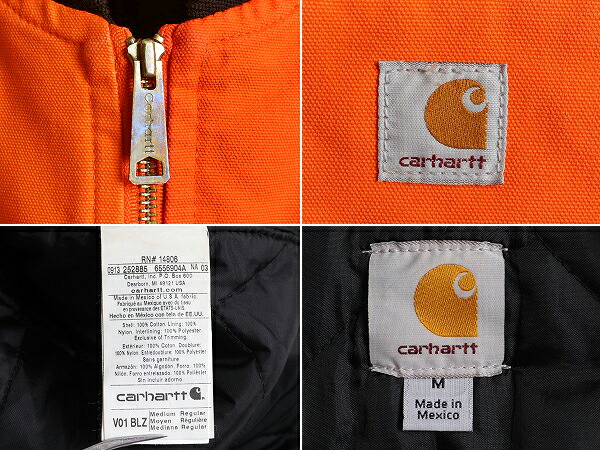 楽天市場】US企画 カーハート 中綿 ダック ベスト メンズ M / 古着