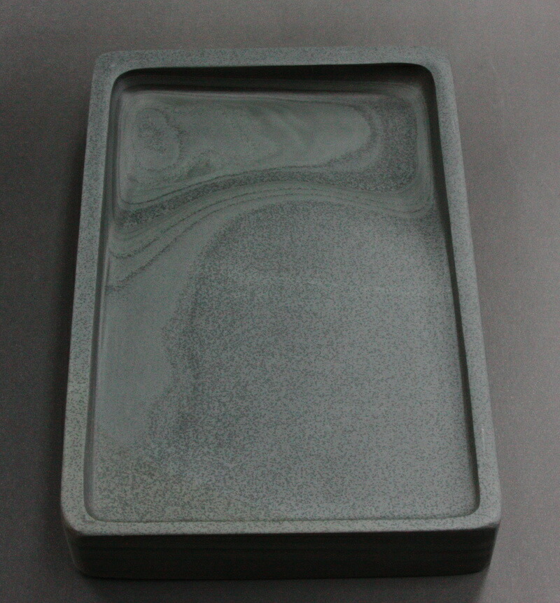楽天市場】歙州硯 魚子紋 長方型 8吋 : 書道用品専門店 弘梅堂