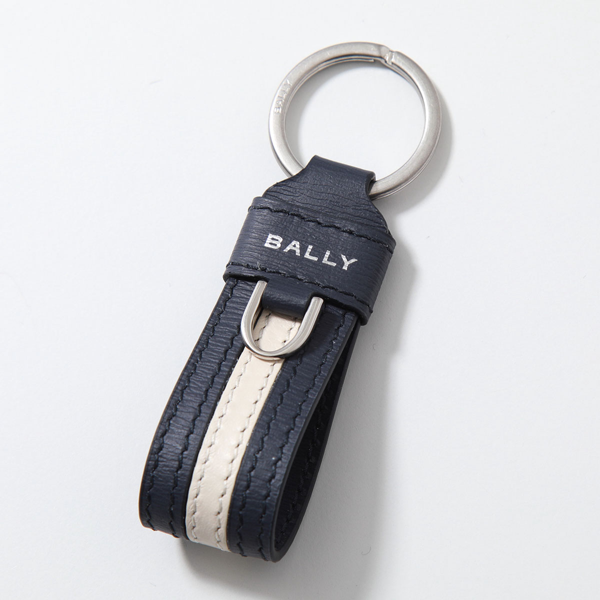 楽天市場】BALLY バリー キーリング RBN STR KEYFOB リボン MLK00R