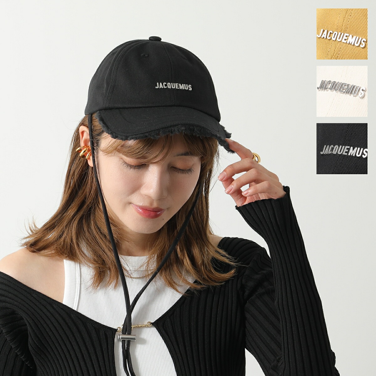 楽天市場】JACQUEMUS ジャックムス ベースボールキャップ La casquette