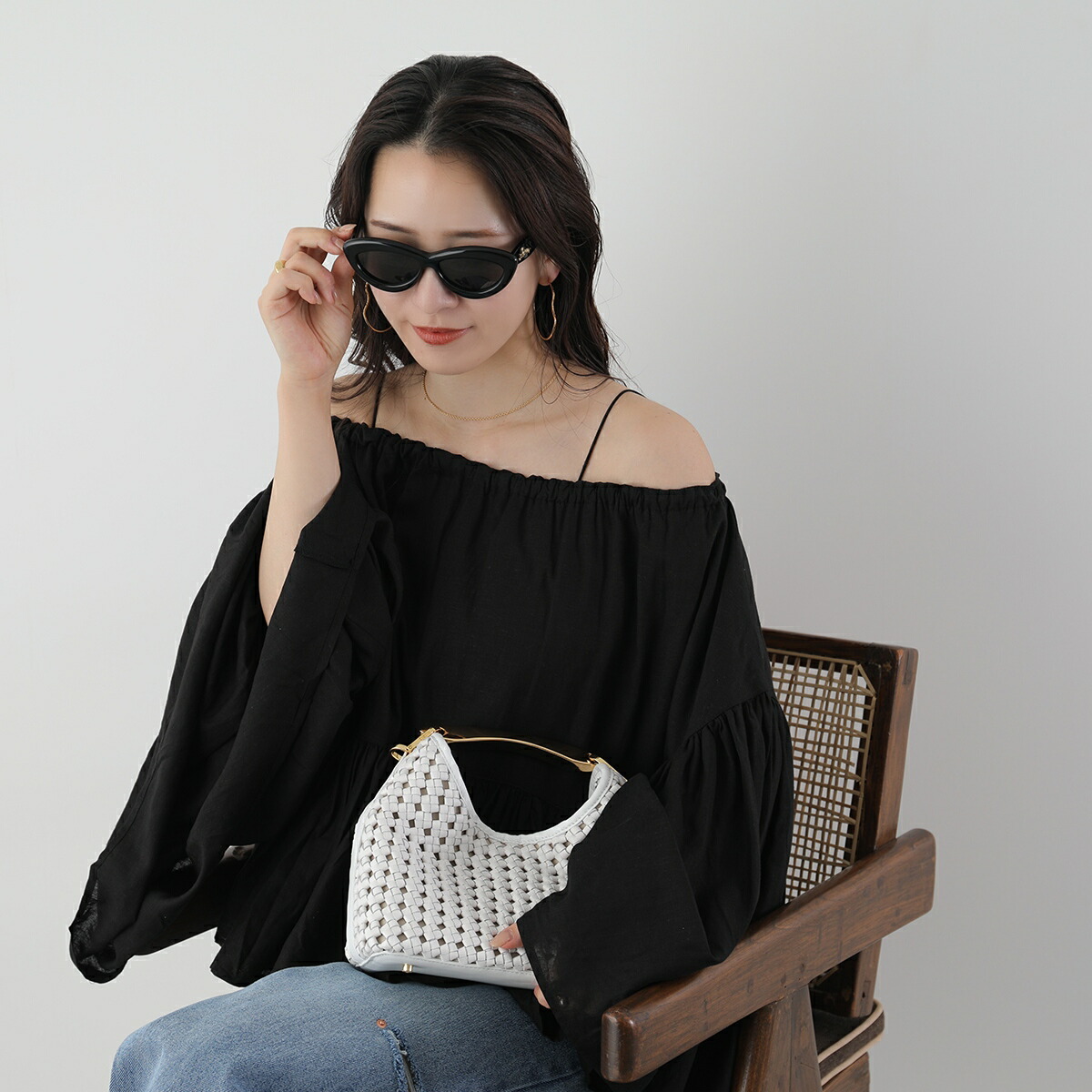 楽天市場】LOEWE ロエベ サングラス LW40096I レディース キャットアイ