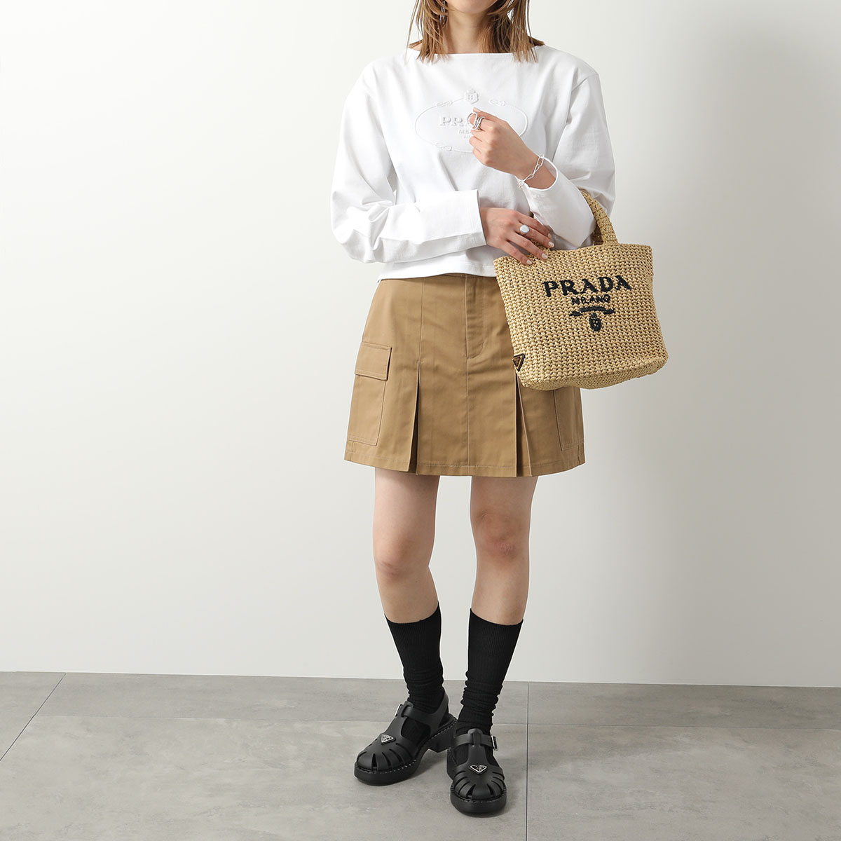 楽天市場】【最大2万円OFFクーポン対象・3/1限定】PRADA プラダ かご