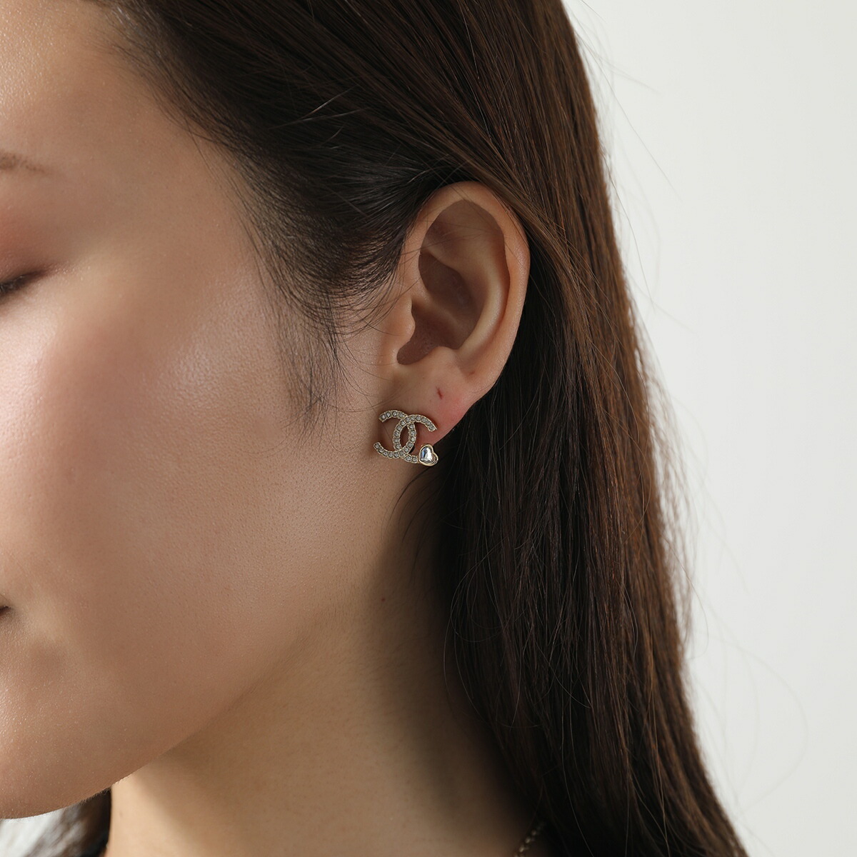 楽天市場】CHANEL シャネル ピアス ABG248 B21750 レディース ココ