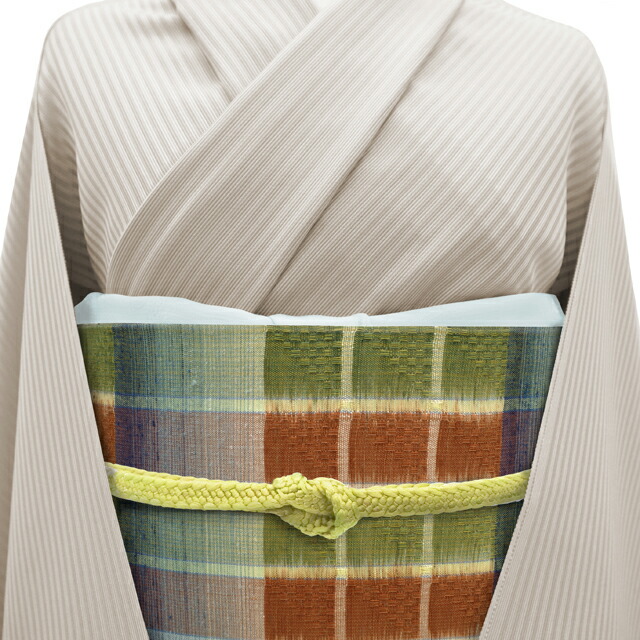 楽天市場】【新古品】 名古屋帯 未使用 花織 正絹 工房 真南風 まふえ