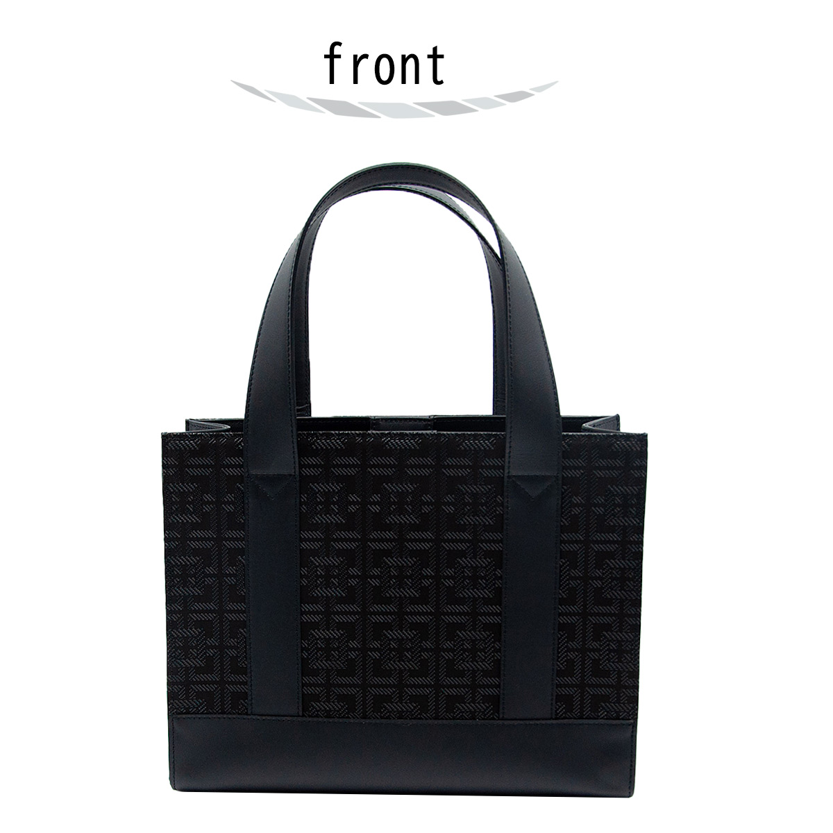 楽天市場】印傳屋 印伝 手提げ トート バッグ ブラック グレー