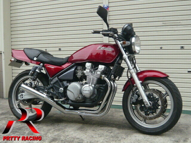 楽天市場】KAWASAKI ゼファー400/Χ ショート管 70π 新品 マフラー