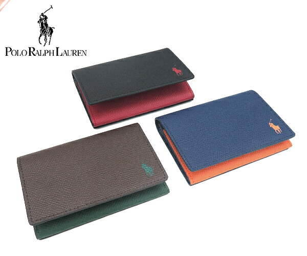 楽天市場】ラルフローレン コントラストレザーWith カラーPOLO PONY