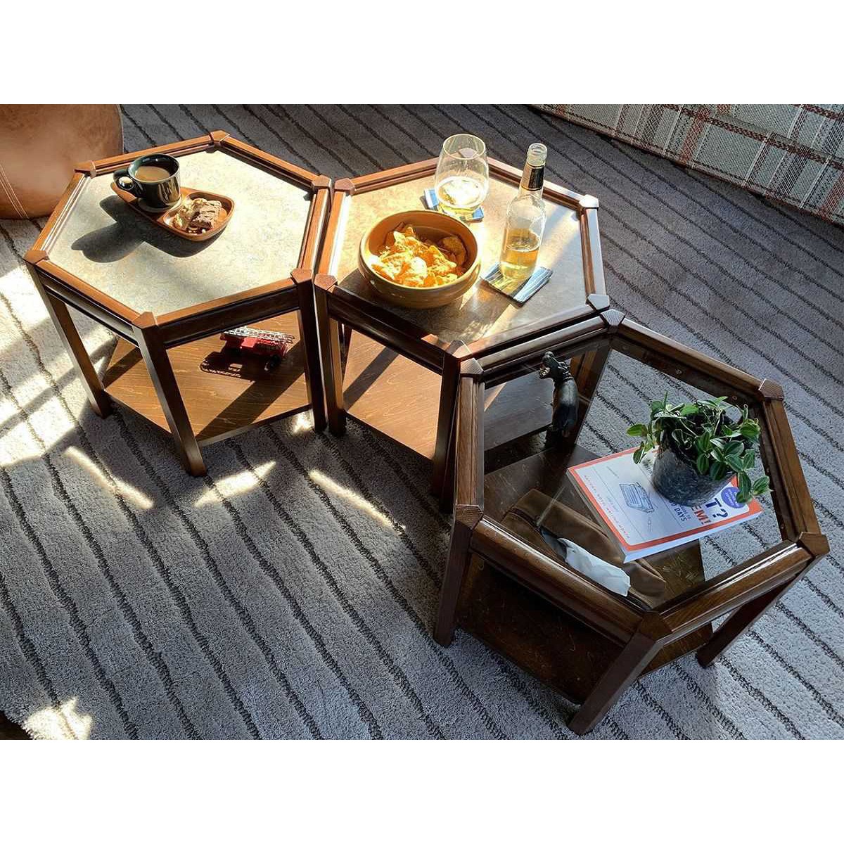 楽天市場】アクメファニチャー ACME Furniture BROOKS HEXAGONTABLE