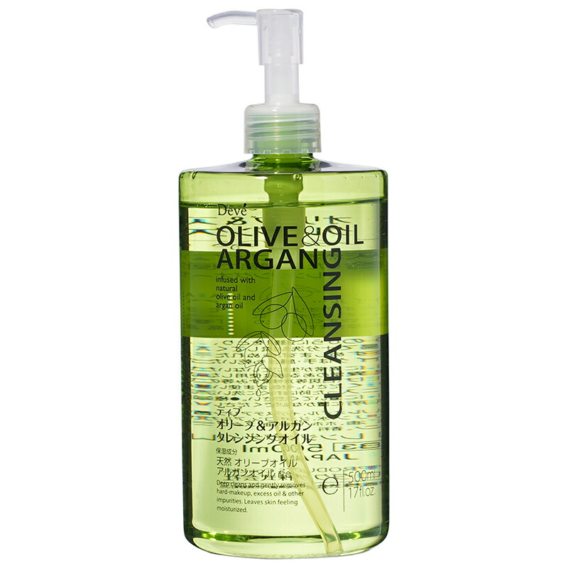 楽天市場】Deveオリーブ＆アルガンクレンジングオイル/500ml : アエナ