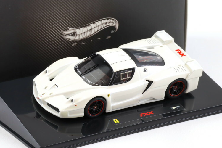 楽天市場】ホットウィール エリート 1/43 フェラーリ FXX パール