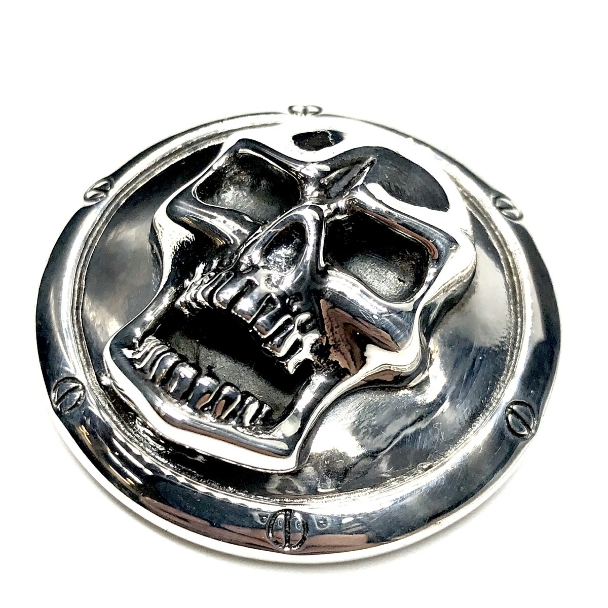 楽天市場】送料無料 ALZUNI アルズニ シルバー コンチョ スカル 950