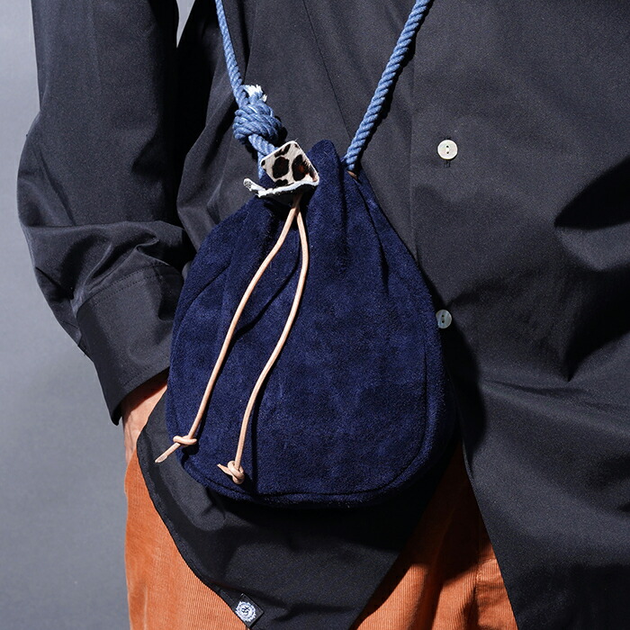 楽天市場】NASTOYS/ナストイズ /「Suede Leather Marine Bag / NAVY