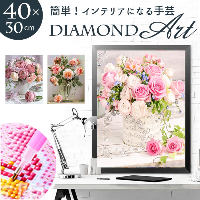 楽天市場】ダイヤモンドアート ビーズアート 通販 キット キットセット