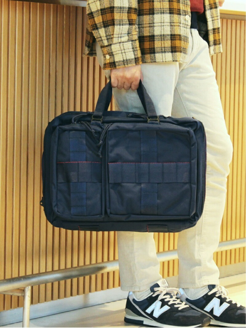 楽天市場】BRIEFING*BEAMS PLUS / 別注 3WAY BAG NAVY BEAMS MEN
