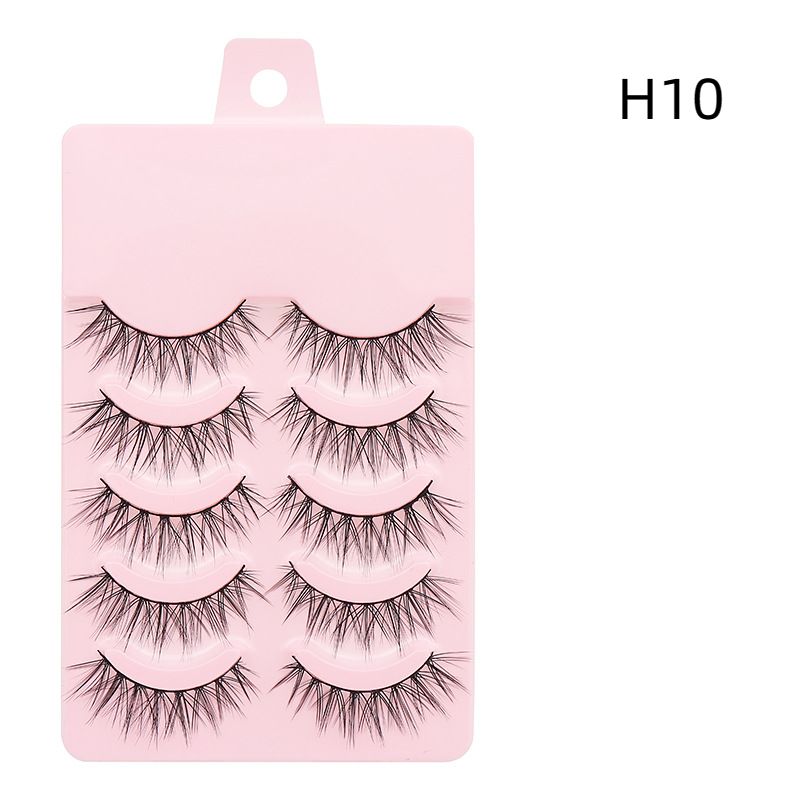 楽天市場】今だけ送料無料 つけまつげ 5ペア入り 14種類 アイラッシュ