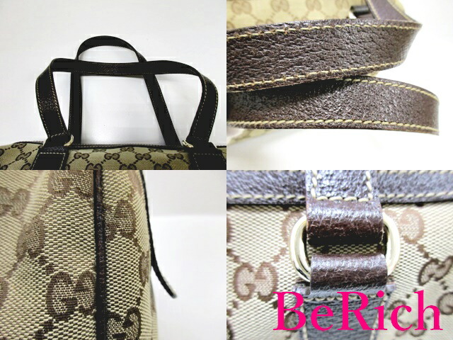 楽天市場】グッチ GUCCI ミニ ボストンバッグ 152457 GG ロゴ