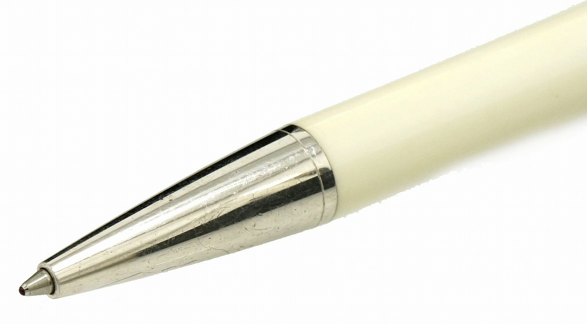 楽天市場】BVLGARI ブルガリ ボールペン オフホワイト シルバー色