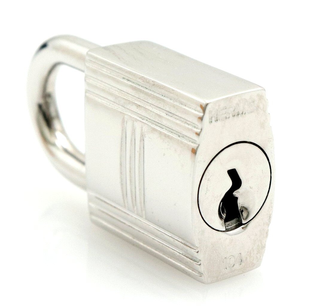 楽天市場】【新品仕上げ済】HERMES エルメス カデナ パドロック No.104