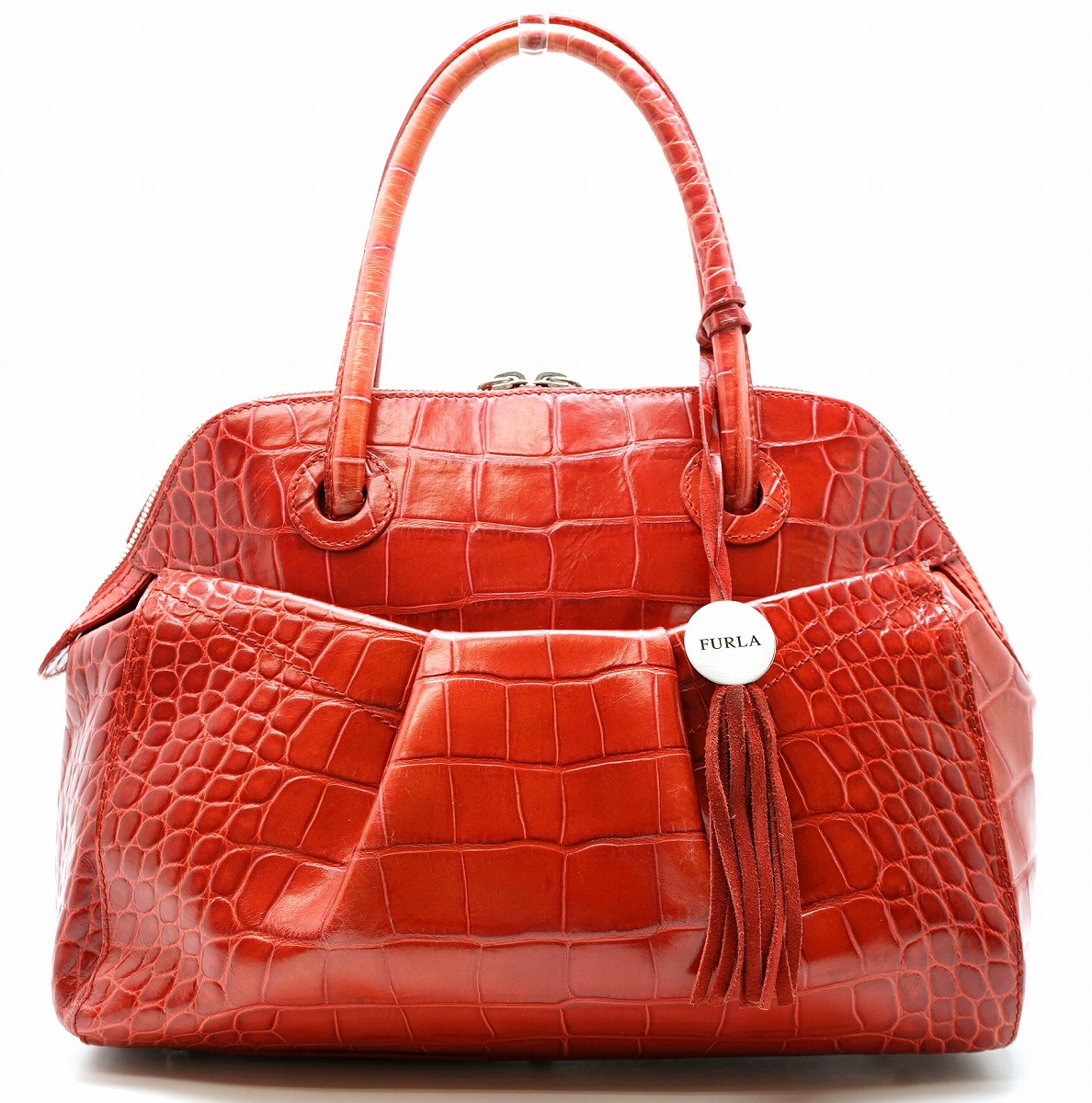 楽天市場】【バッグ】FURLA フルラ 型押しクロコダイル クロコ調 型