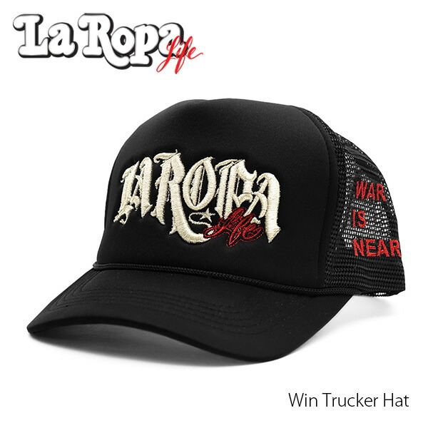 楽天市場】ラロパ【LA ROPA】Win Trucker Hat メッシュキャップ