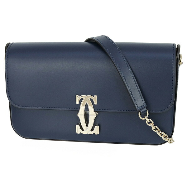 楽天市場】【超美品】 カルティエ ショルダーバッグ C ドゥ カルティエ