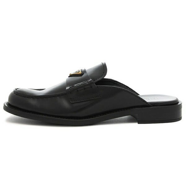 楽天市場】プラダ サンダル ミュール ブラック レディース PRADA