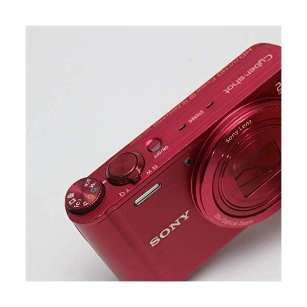 SONY dsc-wx300 サイバーショット レッド 20倍ズーム Amazon.com