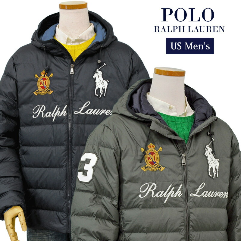 楽天市場】POLO by Ralph Lauren Men'sビッグポニー ダウンジャケット