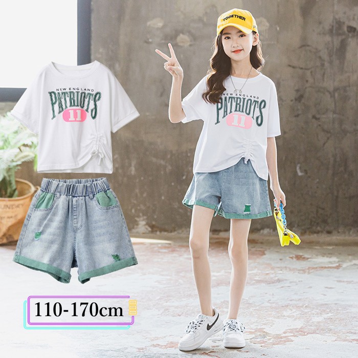 楽天市場】子供服 女の子 夏服 セットアップ 小学生 夏服 女の子 t