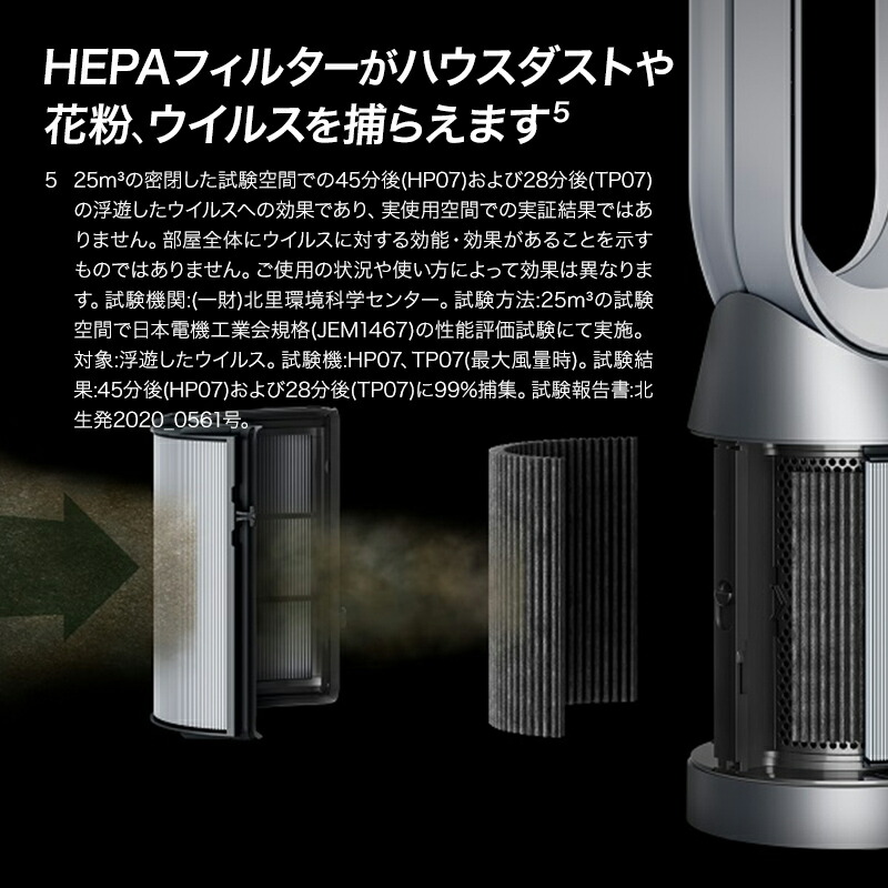 楽天市場】ダイソン Dyson Purifier Cool 扇風機 羽根なし 空気清浄機