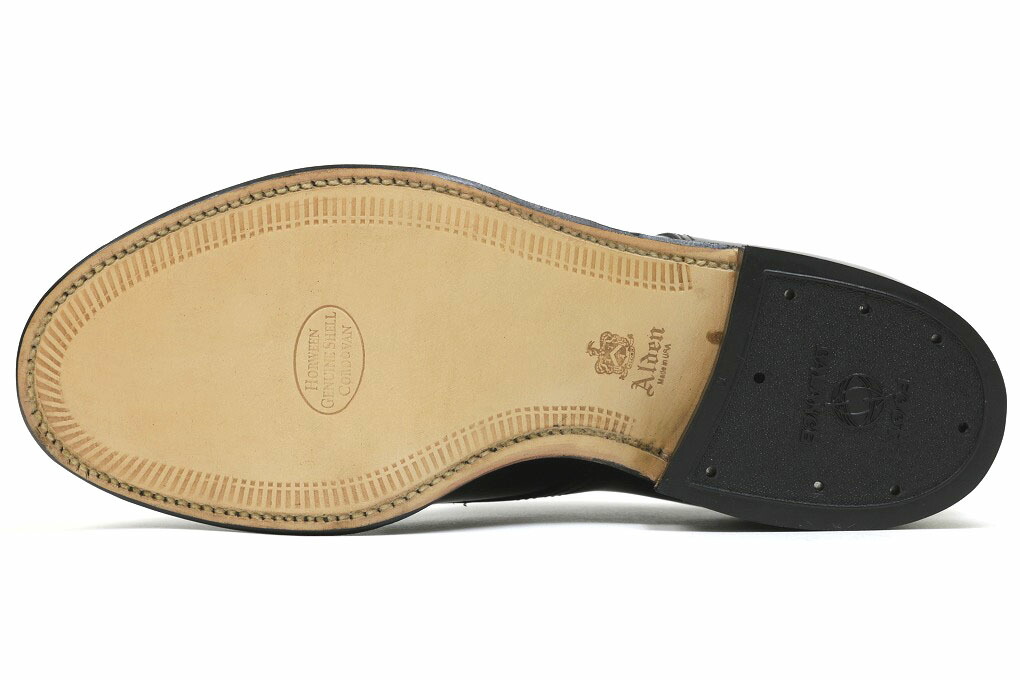 楽天市場】オールデン Vチップ コードバン ダークバーガンディ ALDEN