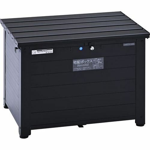 楽天市場】アルミベンチ型 宅配ボックス レシーボ TRA-64(MBK) マット