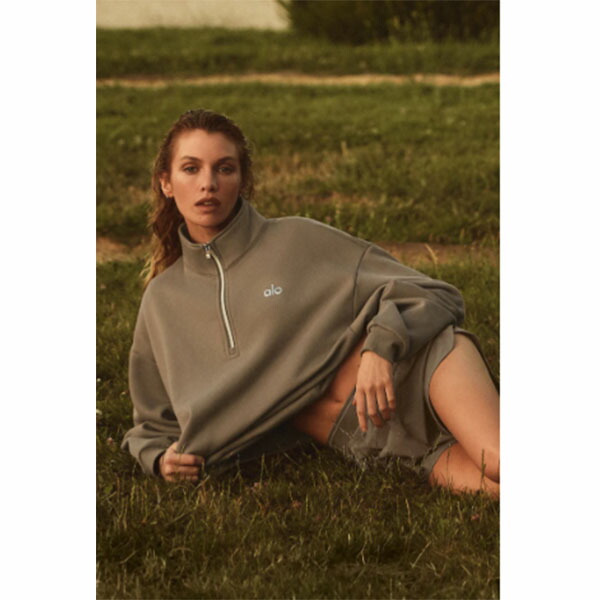 楽天市場】☆ ALO Yoga ☆ アコレード 1/4 ジップ プルオーバー