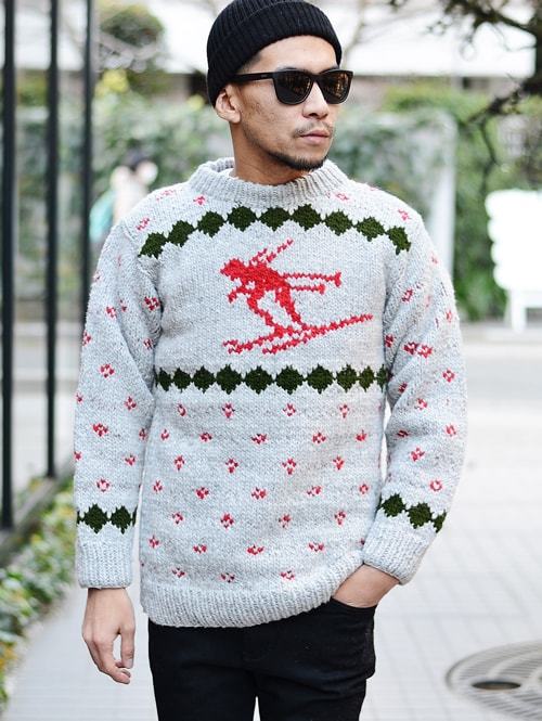 楽天市場】ARTESANIA KNIT アルテサニア メンズ プルオーバー 厚手