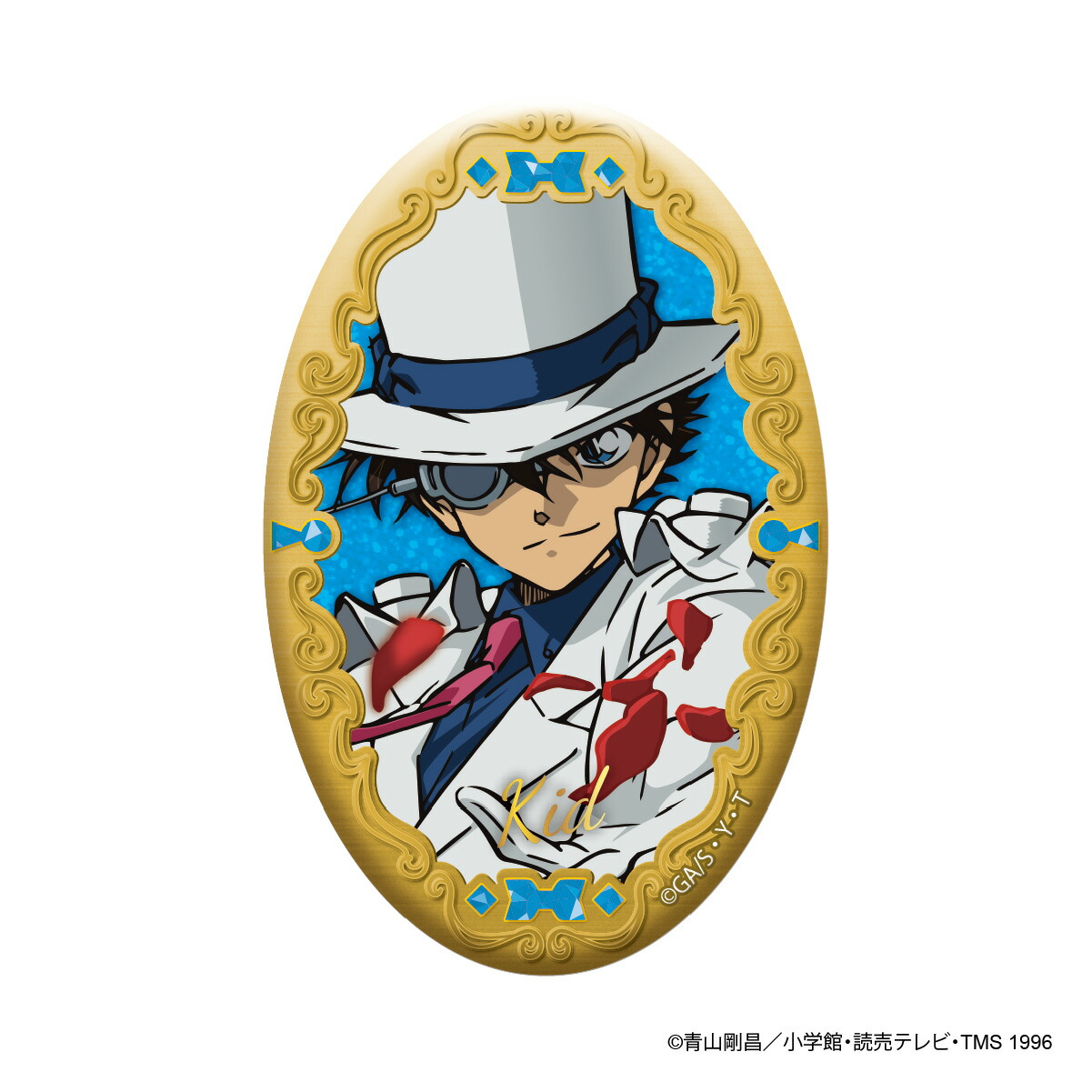 楽天市場】名探偵コナン オーバル缶バッジ｜江戸川コナン 工藤新一