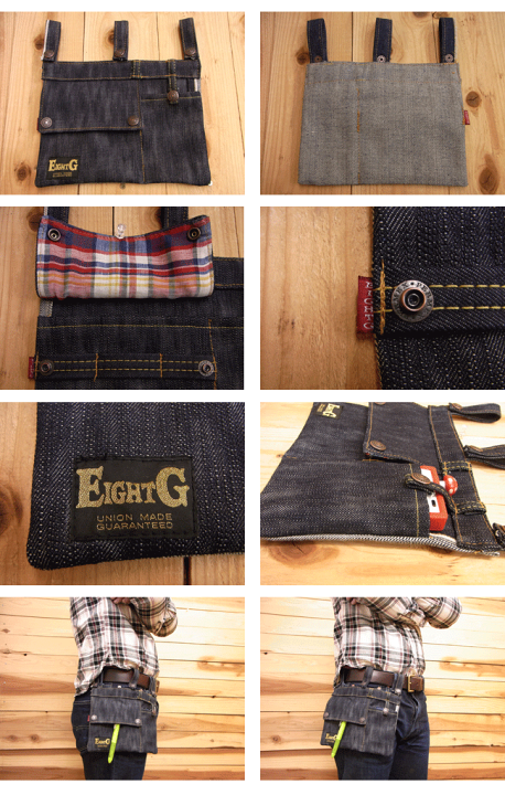 楽天市場】エイトジー EIGHT-G スマートフォン用 男デニム ウエスト