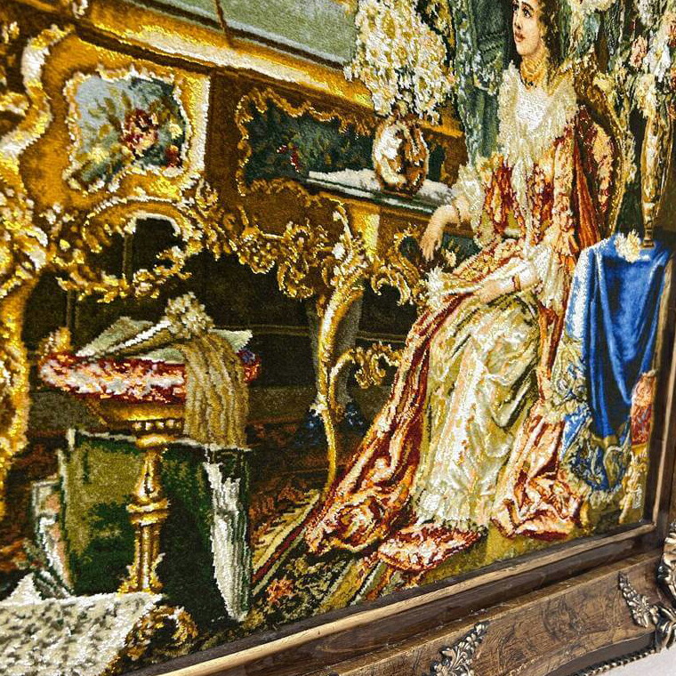 楽天市場】【ふるさと納税】【限定1品】高級 ペルシャ絨毯 繊細で