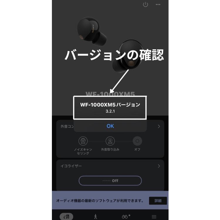 楽天市場】【未使用】右耳のみ ソニー WF-1000XM5 バージョン 6.1.0