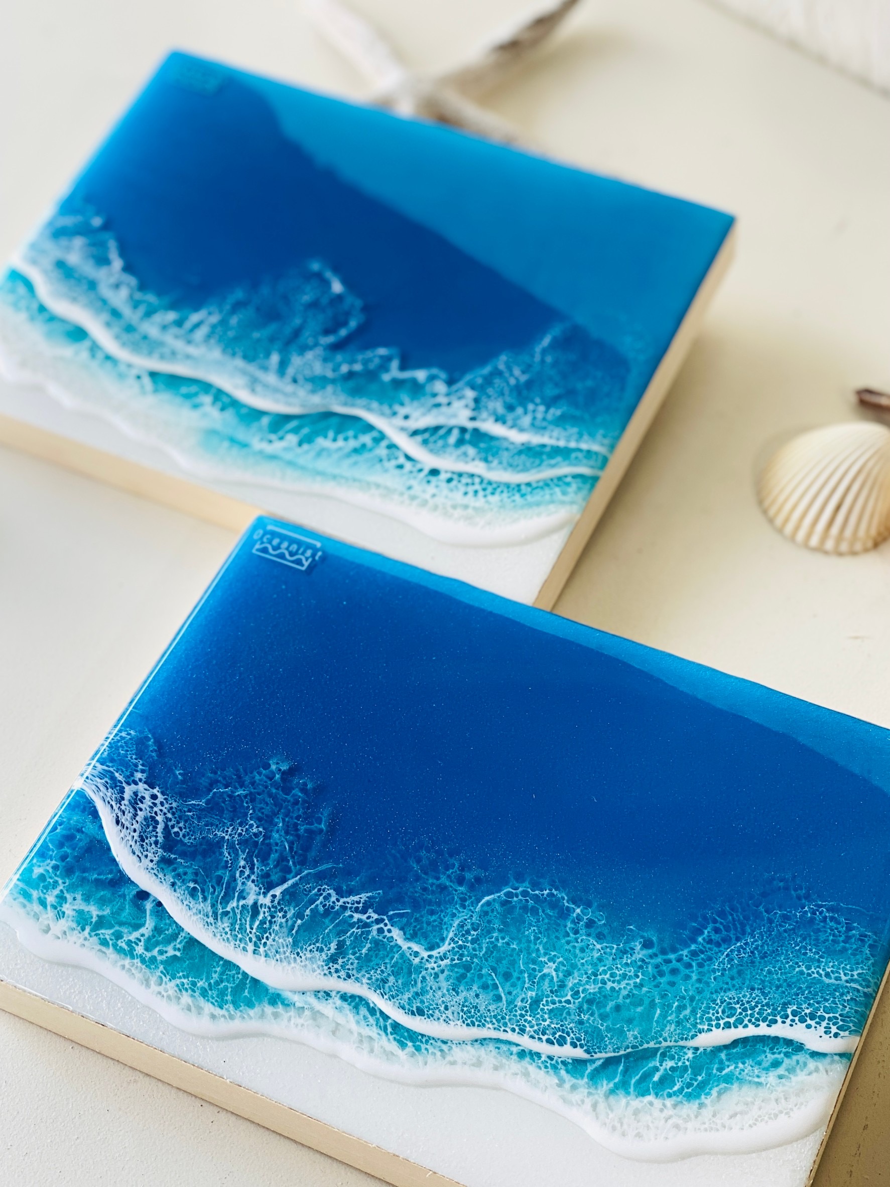 楽天市場】【アートパネル】 オーシャンアート ハワイ ミニパネル 15cm