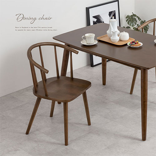 楽天市場】ダイニング ウィンザーチェア 木製チェア ひじ掛け付き