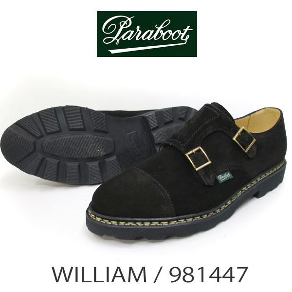 PARABOOT 訳アリ ウィリアム UK9 WILLIAM / NOIR - Paraboot