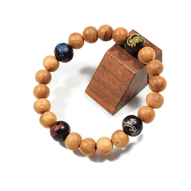 楽天市場】『四神（ししん）ブレスレット』屋久杉仕立て8ミリ念珠 魔