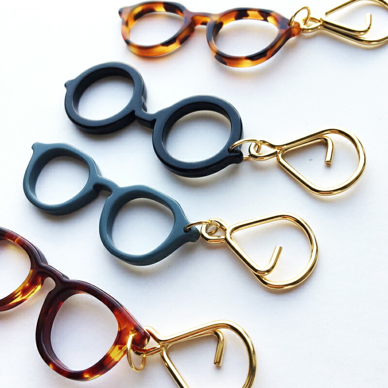 楽天市場】メガネ キーリング 眼鏡 キーホルダー ミニチュア めがね