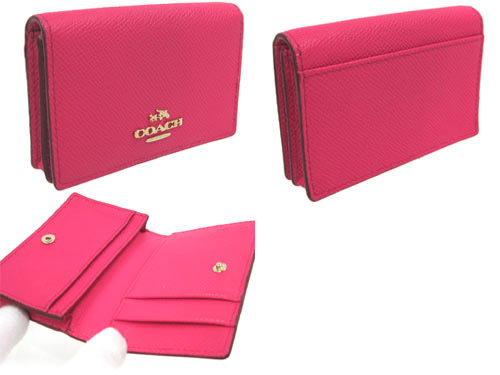 楽天市場】COACH コーチ カードケース 名刺入れ パスケース レザー