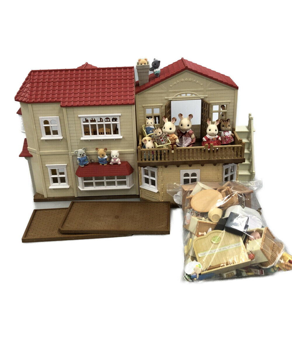 楽天市場】【中古】 シルバニアファミリー ドールハウス まとめ売り